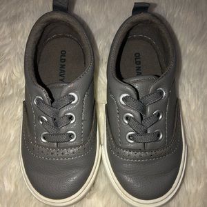 Gray Old Navy slip on shoes